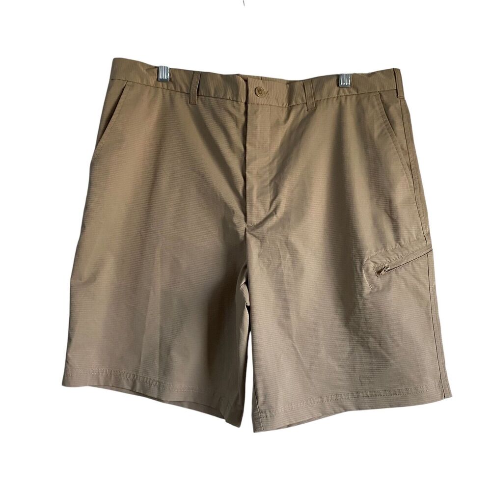 Pebble Beach Dry Luxe Performance size 36‎ Mens Golf Shorts Tan